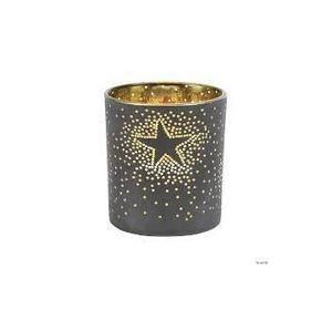 Portavelas de Metal Negro de Alta Calidad, Farol Votivo Navideño para Decoración de Mesa del Hogar, Venta al por Mayor - Product Image 1