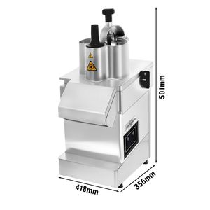 Máquina Comercial para Preparar Vegetales - 550W - incl. 3 Discos de Corte/Rallado - Product Image 2