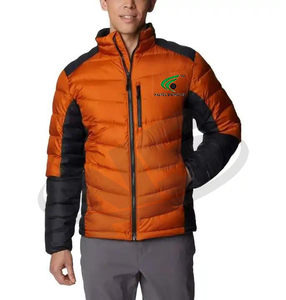 Bomber con capucha de gran tamaño para hombre, chaqueta de invierno, chaqueta acolchada hecha a medida, ropa de abrigo de moda, logotipo impreso, manga larga, calidad Premium - Product Image 4