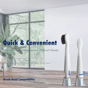 Cool-Tone Sleek Electric <b>Toothbrush</b> <b>Head</b> Subtle Color for Hotel <b>Toothbrush</b> Replacement - Product Image 3