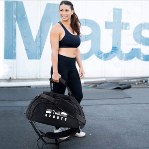 Mochila Deportiva de Gran Capacidad con Logotipo Personalizado para Mujer, Bolsa de Viaje Impermeable, Lujo, Fin de Semana, Noche, Gimnasio - Product Image 4