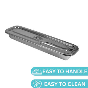 Taille personnalisée multi-fonction plateau chirurgical organisateur en acier inoxydable métal manuel plateau de stockage taux de gros OEM prix bon marché - Product Image 6