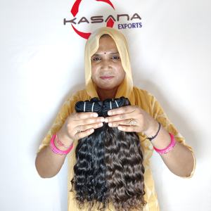 100% faisceau vietnamien tissage naturel couleur de cheveux bruts femmes noires pas cher en gros machine double trame extensions de cheveux humains - Product Image 2