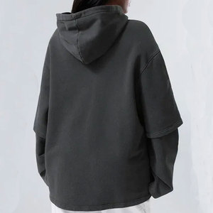 Sudadera con Capucha de Manga Larga para Mujer, 100% Algodón, Totalmente Personalizada, Nueva Colección de Invierno - Product Image 2