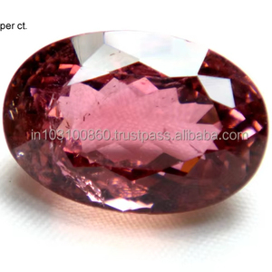 Top qualité qualité 100% naturel rose Tourmaline ovale pierres précieuses fantaisie pierres précieuses en vrac pour bague boucles d'oreilles bijoux à bricoler soi-même faisant des pierres - Product Image 5