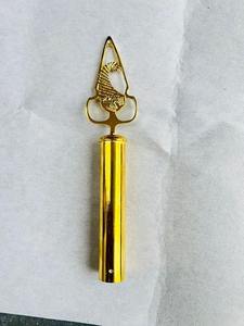 Conjunto de insignias masónicas doradas para la logia azul con emblema MM, bastón masónico (juego de 4) - Product Image 4