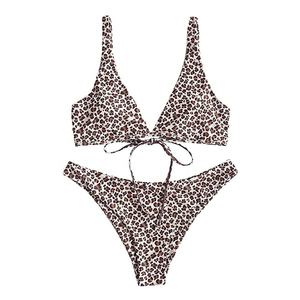 Conjunto de Bikini Personalizado Talla Grande 2026 con Sujetador Bandeau Sexy, Estampado y Decoración con Cremallera, Hecho en Pakistán, Precio al por Mayor - Product Image 1