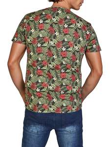 T-shirt pour homme en tissu éponge personnalisé, impression intégrale, respirant, séchage rapide, écologique, prix de gros, haute qualité - Product Image 2