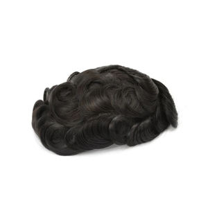 Peluca de pelo Remy indio 100% de alta calidad para hombres, tupé de 8 pulgadas de longitud, exportación desde Bangladesh - Product Image 2