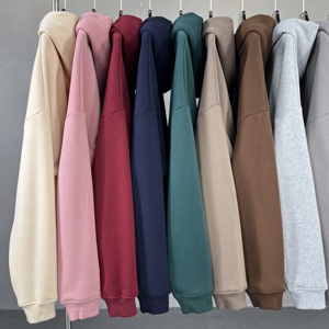 Wholesale Custom Embroidered Printed Plain Blank Distressed Acid Wash Warm Winter Heavyweight Cotton <b>Pullover</b> <b>Men</b> Hoodies - Product Image 5