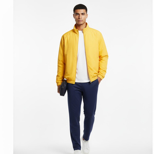 Chaqueta cortavientos de invierno para hombre, impermeable, para exteriores, con cuello levantado, ropa de calle, logotipo frontal, OEM, proveedor mayorista personalizable - Product Image 6