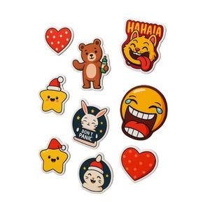 Aimant imprimé d'autocollant de réfrigérateur magnétique personnalisé de haute qualité pour le bureau à domicile et les événements au meilleur prix de gros - Product Image 1