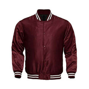 Vestes Bomber Vestes d'école personnalisées en gros B2B toile Vintage hiver unisexe - Product Image 3