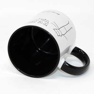 Tazas de Leche War and Friday de Diseño Minimalista, de Gres, con Capacidad de 200ml/600ml, Aptas para Lavavajillas y Microondas, Ideales para Regalos - Product Image 4