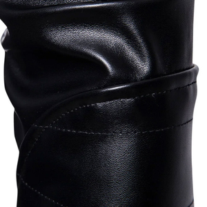 Chaqueta de Invierno de Moda para Hombre, Personalizada, de Cuero Genuino, Estilo Urbano, para Carreras, Impermeable, Transpirable, Resistente al Viento, Servicio OEM - Product Image 6