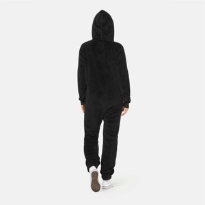 จั๊มสูทผ้ากำมะหยี่ผ้าห่มมีฮู้ดสำหรับสวมใส่ได้ไซส์ใหญ่พิเศษพิมพ์ลายสำหรับใช้ในบ้านในบ้านในฤดูหนาว - Product Image 5