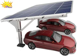 Groothandel Multifunctionele Fotovoltaïsche Carport: Geïntegreerd Zonne-Montagesysteem Voor Energiebesparende Parkeeroplossingen