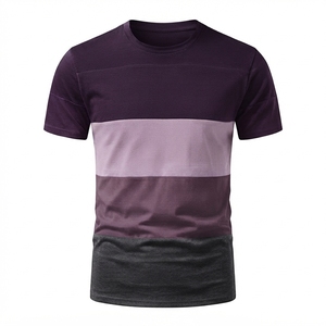 Camiseta de Hombre de Alta Calidad, Ligera, de Color Sólido, Formal, de Manga Corta, con Logotipo Personalizable Impreso, Transpirable, Nueva Llegada - Product Image 2