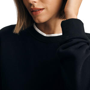 Sudadera con Capucha Extra Grande para Mujer, de Felpa de Poliéster, Transpirable, de Punto, Informal, con Estampado, Logotipo Personalizado, Raglán, Talla Grande - Product Image 2