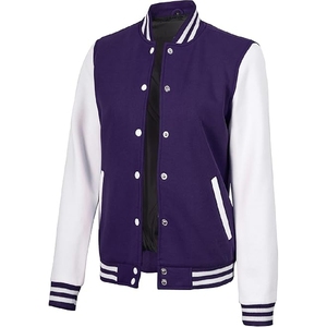 <b>Men</b> varsity <b>jacket</b> white sleeve letterman baseball bomber classic collegiate <b>jacket</b> outerwear varsity <b>jacket</b> - Product Image 4