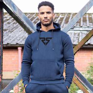 Ensembles de deux pièces survêtements avec logo personnalisé survêtements de sport pour hommes jogging tissu de bonne qualité vêtements de sport en polaire survêtements pour hommes - Product Image 6