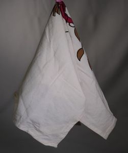 Serviette de cuisine en coton 100% écologique, jetable, hypoallergénique, à séchage rapide, grande capacité, durable, à motifs floraux carrés - Product Image 6