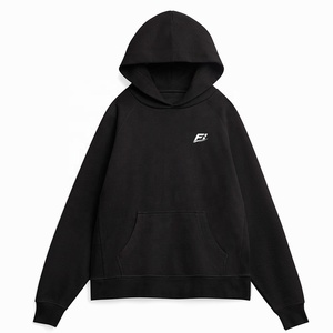 Sweat-shirt à capuche surdimensionné 100 % coton personnalisé avec design anti-boulochage et imprimé en relief - Fournisseur en gros de sweats à capuche - Product Image 5