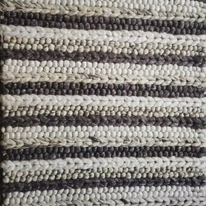 Tapis en laine et coton de Nouvelle-Zélande de haute qualité, fait à la main, à poils courts, motif abstrait, design de tapis - Product Image 4