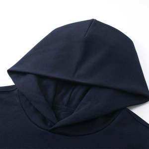 เสื้อฮู้ดสวมหัวมีฮู้ดสีทึบสำหรับผู้ชายเสื้อลำลองสีล้วนสำหรับฤดูใบไม้ผลิและฤดูใบไม้ร่วง - Product Image 5