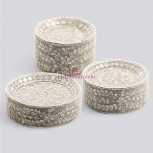 Base para Pastel de Nácar Estilo Ramadán para Presentación de Postres, Decoración de Mesa y Uso como Regalo, de Vietnam - Product Image 1