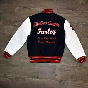 Chaqueta de alta calidad personalizada ODM OEM último estilo Varsity de algodón polar para hombre con capucha logotipo bordado personalizado Pakistán - Product Image 2