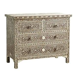 Elegante mesa de consola moderna con incrustaciones de hueso hecha a mano y ajustable para muebles de hogar o Hotel Decoración única de bajo costo - Product Image 5