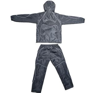 Survêtements réfléchissants personnalisés en gros, ensemble coupe-vent, coupe-vent pour hommes, survêtement en nylon - Product Image 4