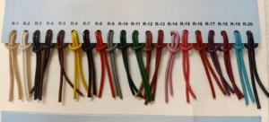 Cordones de cuero redondos de muy buena calidad hechos a medida ideales para diseñadores de joyas y tiendas de cuentas para reventa - Product Image 2