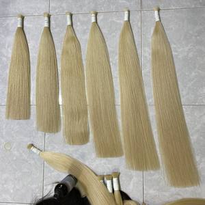 Mèches de cheveux humains à Double cuticule vierge brute de qualité supérieure 12A alignée, usine d'extension de cheveux humains - Product Image 6