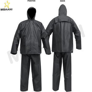 Combinaison de pluie pour homme, imperméable, vêtements de travail, veste et pantalon de pluie ultra-légers, vêtements de pluie - Product Image 5