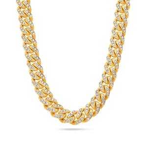 สร้อยคอเพชรที่ปลูกในห้องปฏิบัติการทองคำ10K มีเสน่ห์มีสีสดใส VVS2ชัดเจนเครื่องประดับสำหรับนักออกแบบครบรอบแต่งงานของผู้หญิง - Product Image 6