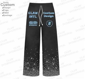 Custom Streetwear Boxy Fit Joggers Hombres Chándal Baggy Tech Fleece Sportswear Chándales para hombres - Product Image 6