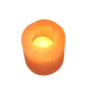 Portavelas con forma de bala de sal del Himalaya, portavelas con forma de bala de sal de roca rosa, portavelas con forma de bala de sal del Himalaya - Product Image 6