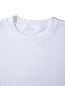 Dernier modèle Design T-Shirt Homme 100% Coton Haute Qualité Logo Personnalisé Manches Courtes Plus Size Chemise Uni Haute Qualité Personnalisable - Product Image 5