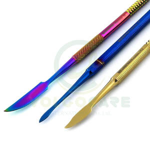 Kit de instrumentos de depilación dental de 3 piezas de calidad superior de varios colores de titanio y hecho con acero inoxidable - Product Image 2