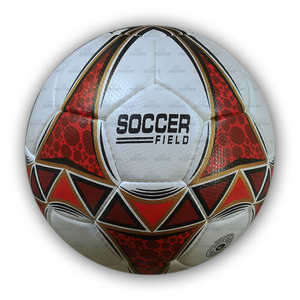 Balón de fútbol cosido a mano de estilo clásico con alta retención de aire con logotipo personalizado de partido profesional de Pakistán con características duraderas - Product Image 4