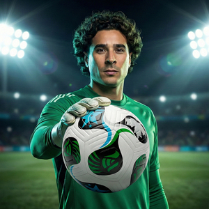 Professional No. 5 Soccer Ball for World Cup Design Customizable Logo Thermal Bonded Leather and PU Leather - Product Image 1