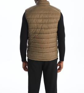 Chaqueta acolchada de invierno de alta calidad, chaleco con cuello redondo y cremallera, superventas, poliéster transpirable, logotipo personalizado, algodón, servicio OEM - Product Image 6