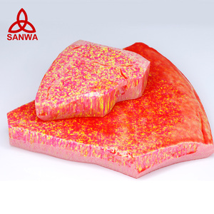 ราคาโรงงานที่ดีที่สุด Sanwa ญี่ปุ่นสังเคราะห์โอปอลหยาบ OP55สีชมพูสำหรับฟันอัญมณีแนวโน้มเครื่องประดับทันตกรรม - Product Image 2