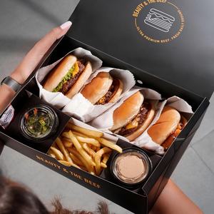 Custom Printed Disposable Heavy Duty Kraft Catering Box for Fast <strong>Food</strong> Takeaway <strong>Packaging</strong> - Product Image 2
