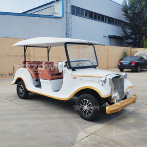 รถเที่ยวชมสถานที่ไฟฟ้าสีขาวแบบส่วนตัวพร้อมล้อ4ล้อฝีมือพิเศษ - Product Image 4