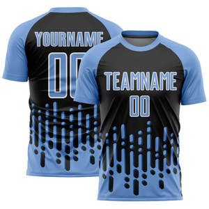 เสื้อฟุตบอลพรีเมียมสั่งทำพิเศษ ทรงโปร ฟิต น้ำหนักเบา ระบายอากาศได้ดี ผ้าซับเหงื่อ สีและโลโก้สั่งทำได้ 男女兼用 - Product Image 3