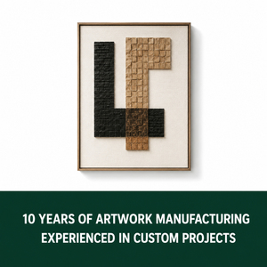 Interlocking Blocks Wood Relief <b>Paintings</b> and Wall Arts House Decoration Interior Decorative Large Artwork Home Hotel Decor - Product Image 2