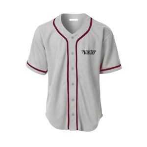 Uniformes de béisbol de color gris de talla grande con nombre de jugador personalizado y número impreso uniformes de ropa deportiva Softball - Product Image 2
